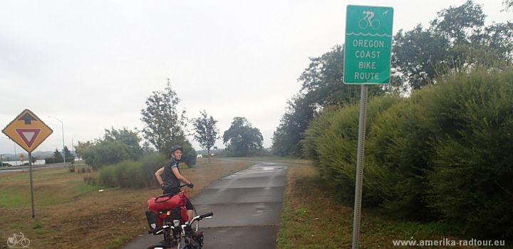 Astoria - Tillamook en bicicleta. un paseo en bicicleta en la costa del Pacífico Vancouver - San Francisco.
