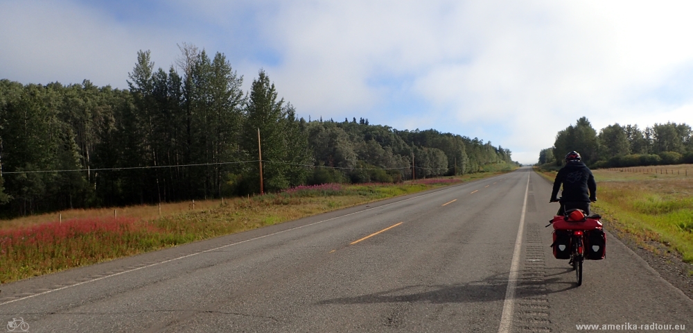 cycling the Yellowhead Highway from Houston to Burns Lake