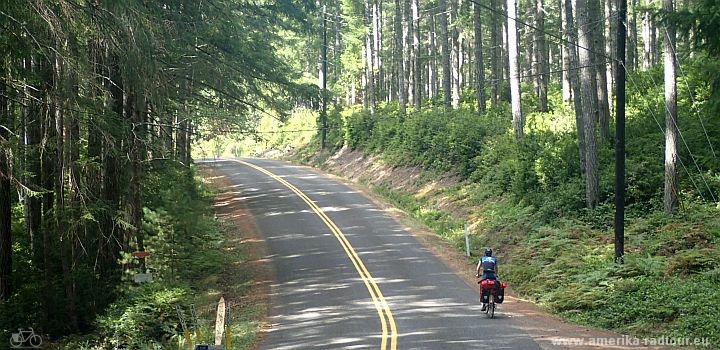 Bremerton - Elma en bicicleta. un paseo en bicicleta en la costa del Pacífico Vancouver - San Francisco