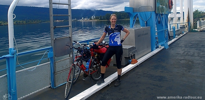 Mit dem Fahrrad von Castle Rock nach Astoria. Radtour Pazifikküste Vancouver - San Francisco