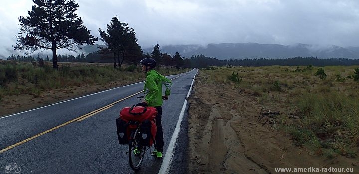 Mit dem Fahrrad von Tillamook nach Lincoln City. Radtour Pazifikküste Vancouver - San Francisco