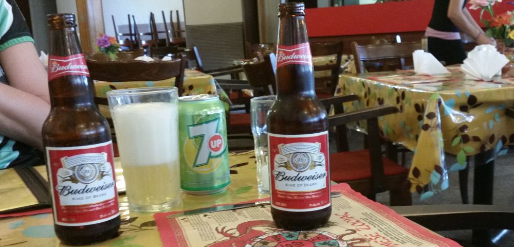 Cerveza del dia: Budweiser.