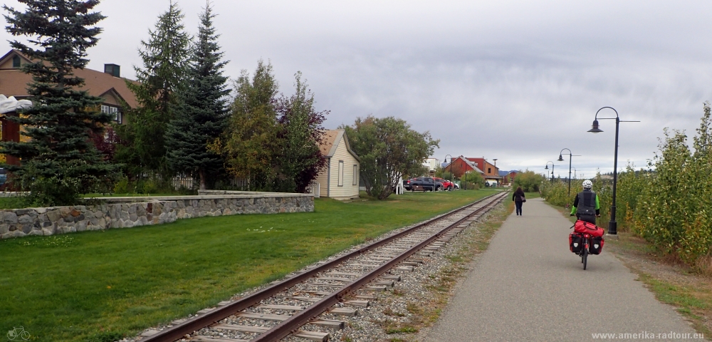 Cycling from Smithers, BC to Whitehorse, Yukon. 