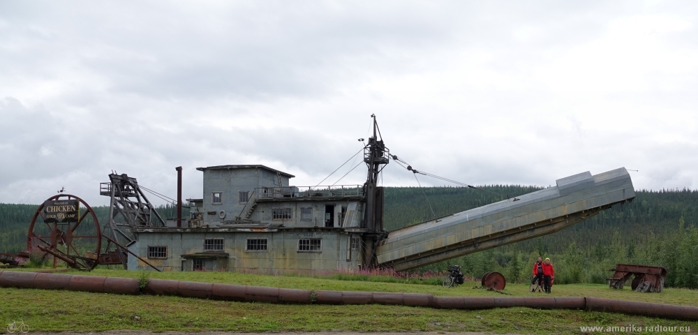 Dredge in Chicken, Alaska.  