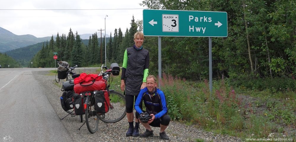 Cycling Denali Highway.  